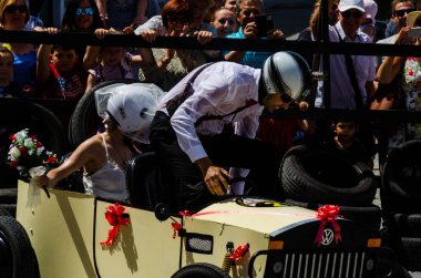 Frigiliana, İspanya - 13 Mayıs 2018 