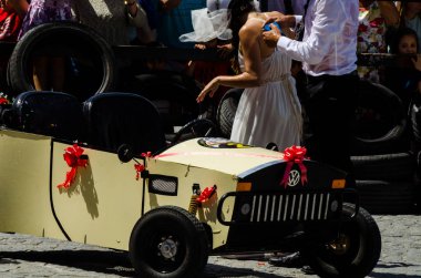 Frigiliana, İspanya - 13 Mayıs 2018 