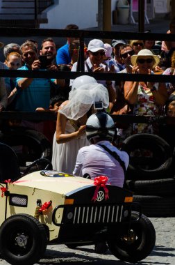 Frigiliana, İspanya - 13 Mayıs 2018 