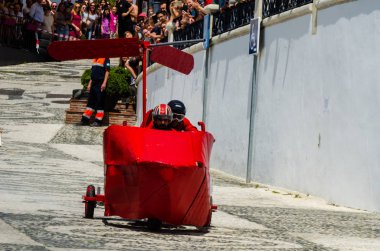 Frigiliana, İspanya - 13 Mayıs 2018 