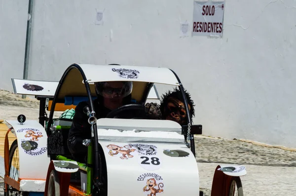 Frigiliana España Mayo 2018 Autos Locos Diversión Tradicional Que Implica — Foto de Stock