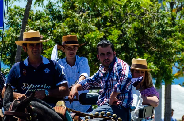 Nerja Spanien Maj 2018 Personer Deltar Den Katolska Ceremonin För — Stockfoto