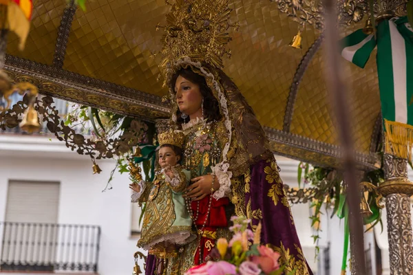 Velez Malaga Spagna Maggio 2018 Persone Che Partecipano Alla Celebrazione — Foto Stock