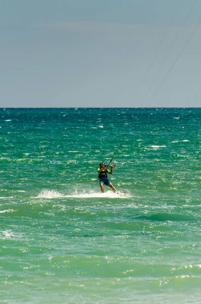 Malaga Espagne Mai 2018 Des Gens Pratiquant Sport Actif Faisant — Photo