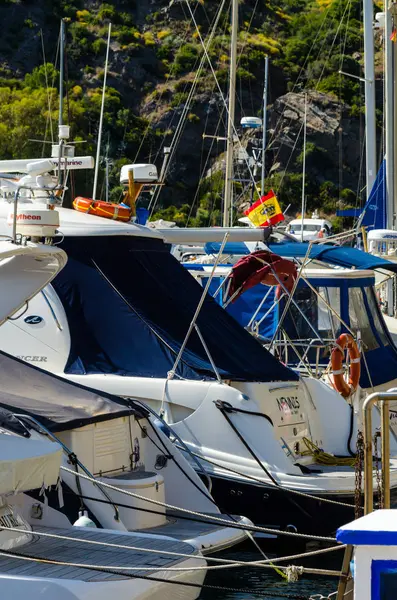 Herradura Spanien Mai 2018 Ein Schöner Yachthafen Mit Luxusyachten Und — Stockfoto