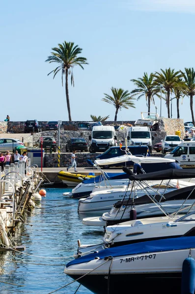 Herradura Spanien Mai 2018 Ein Schöner Yachthafen Mit Luxusyachten Und — Stockfoto