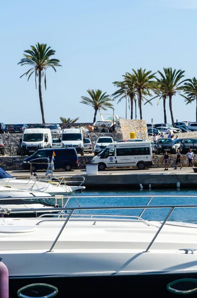 Herradura Spagna Maggio 2018 Bellissimo Porto Turistico Con Yacht Lusso — Foto Stock