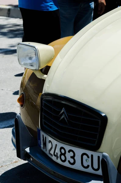 Torre Del Mar España Junio 2018 Antiguos Coches Antiguos Emitidos — Foto de Stock