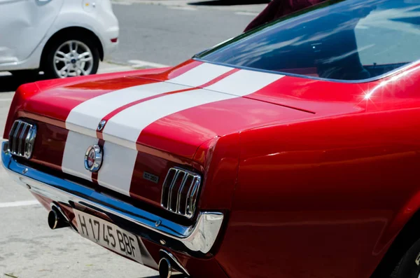 Torre Del Mar Spanien Juni 2018 Alte Antike Autos Ausgestellt — Stockfoto