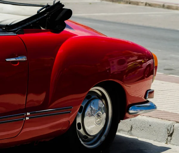 Torre Del Mar Spanien Juni 2018 Alte Antike Autos Ausgestellt — Stockfoto