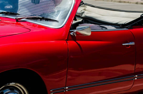 Torre Del Mar Spain June 2018 Old Antique Cars Issued — Stock Photo, Image