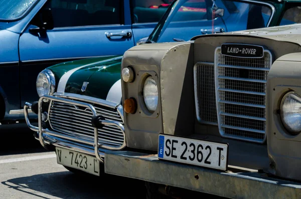 Torre Del Mar Spain June 2018 Old Antique Cars Issued — Stock Photo, Image