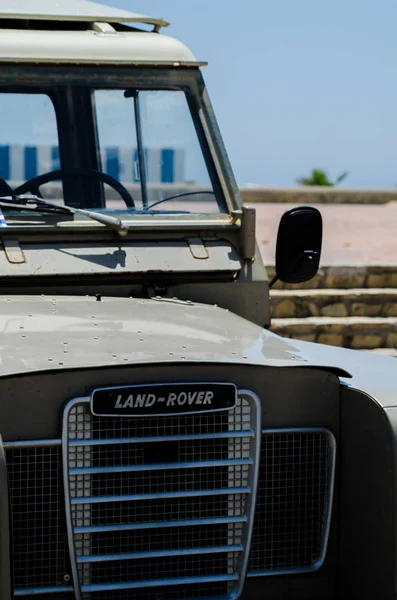 Torre Del Mar Spanien Juni 2018 Alte Antike Autos Ausgestellt — Stockfoto