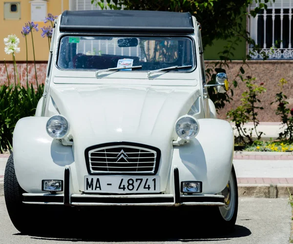 Torre Del Mar España Junio 2018 Antiguos Coches Antiguos Emitidos — Foto de Stock