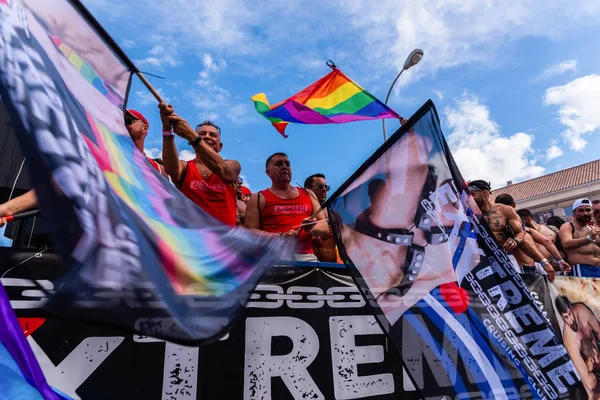 Torremolinos Spagna Giugno 2018 Marcia Lgbt Promuovere Uguaglianza Tolleranza Una — Foto Stock