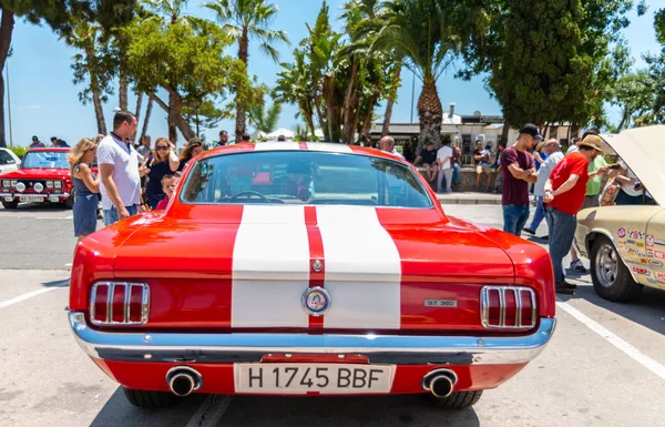 Torre Del Mar España Junio 2018 Antiguos Coches Antiguos Emitidos —  Fotos de Stock