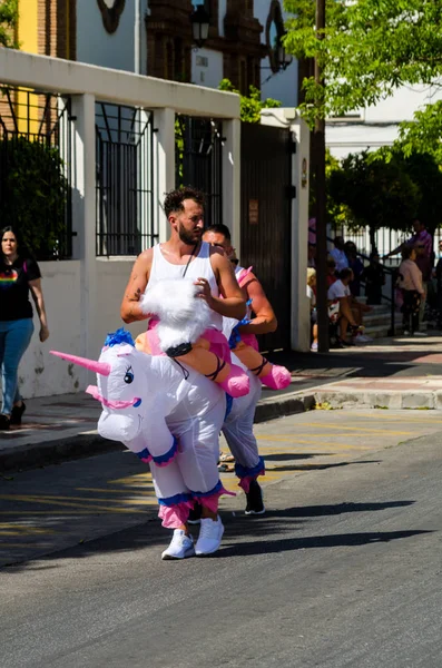 Torremolinos Spanien Juni 2018 Lgbt Marsch Für Gleichheit Und Toleranz — Stockfoto