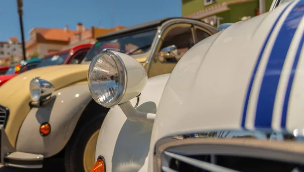 Torre Del Mar España Junio 2018 Antiguos Coches Antiguos Emitidos — Foto de Stock