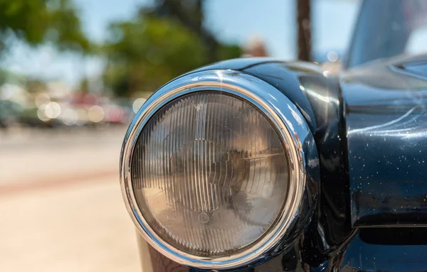 Torre Del Mar Espanha Junho 2018 Velhos Carros Antigos Emitidos — Fotografia de Stock