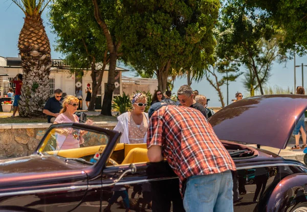 Torre Del Mar España Junio 2018 Antiguos Coches Antiguos Emitidos —  Fotos de Stock