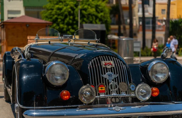 Torre Del Mar Spain June 2018 Old Antique Cars Issued — Stock Photo, Image