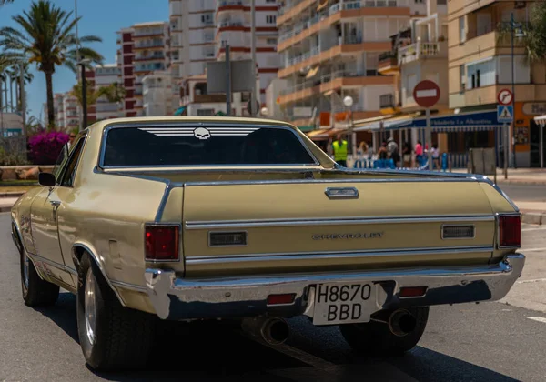 Torre Del Mar Španělsko Června 2018 Starých Veteránů Vydané Pro — Stock fotografie