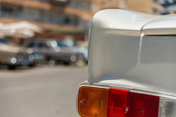 Torre Del Mar Spanien Juni 2018 Alte Antike Autos Ausgestellt — Stockfoto