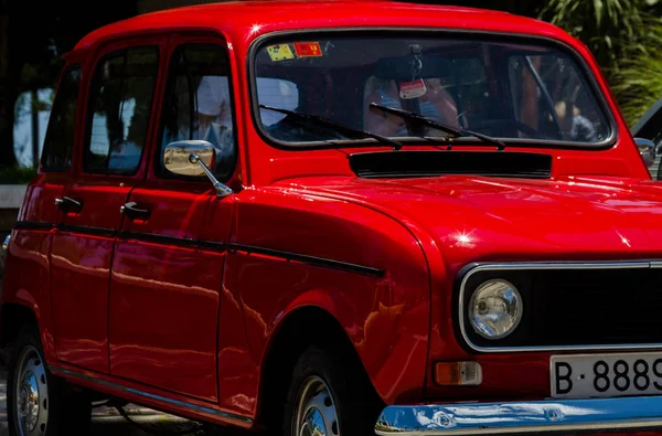 Torre Del Mar España Junio 2018 Antiguos Coches Antiguos Emitidos — Foto de Stock