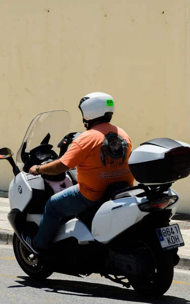 Nerja Espagne Juin 2018 Des Gens Des Vélos Sur Rallye — Photo