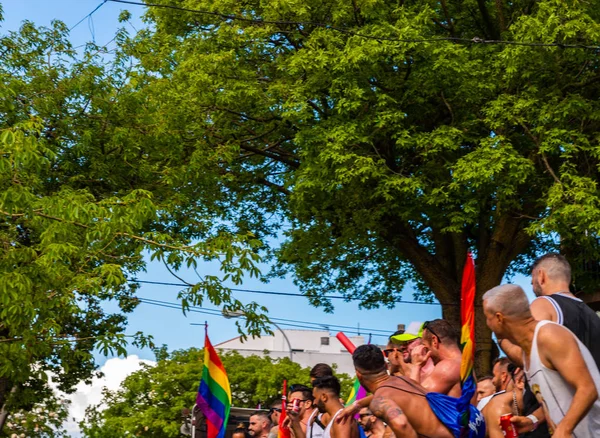 Torremolinos Spanya Haziran 2018 Lgbt Mart Eşitlik Hoşgörü Andalucia Bir — Stok fotoğraf