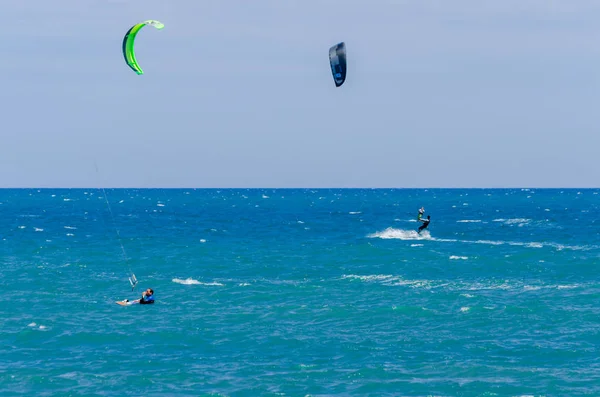 Malaga Spagna Maggio 2018 Persone Che Praticano Sport Attivi Cavalcando — Foto Stock