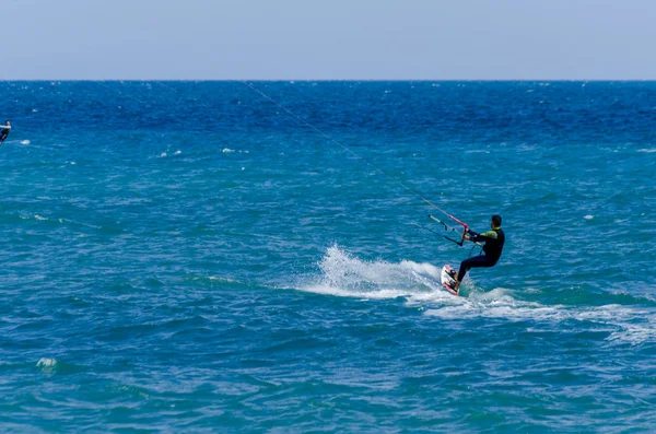 Malaga Espagne Mai 2018 Des Gens Pratiquant Sport Actif Faisant — Photo