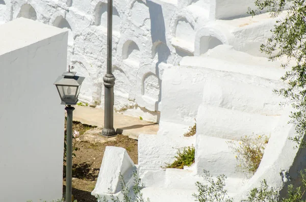 Sayalonga España Mayo 2018 Característica Del Cementerio Español Las Paredes — Foto de Stock