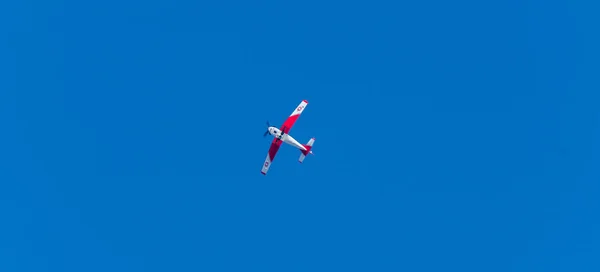 Torre Del Mar Espanha Julho 2018 Aviões Voando Sobre Praia — Fotografia de Stock
