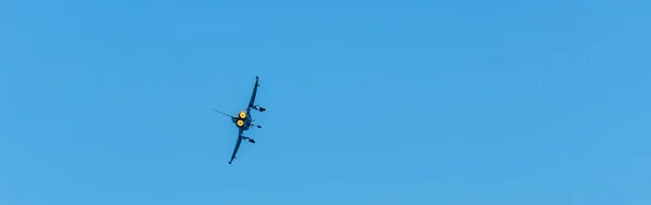 Torre Del Mar Espagne Juillet 2018 Avions Survolant Plage Dans — Photo