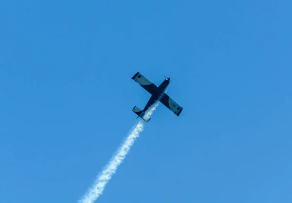 Torre Del Mar Spanien Juli 2018 Flugzeuge Fliegen Über Den — Stockfoto