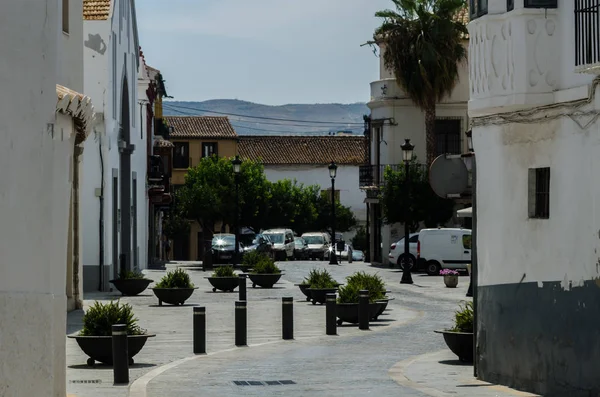 Velez Malaga Spain August 2018 Empty Streets Siesta Spanish City — Stock Photo, Image