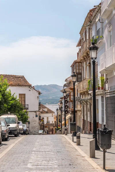 Velez Malaga Spanyolország Augusztus 2018 Ban Üres Utcákon Alatt Szieszta — Stock Fotó