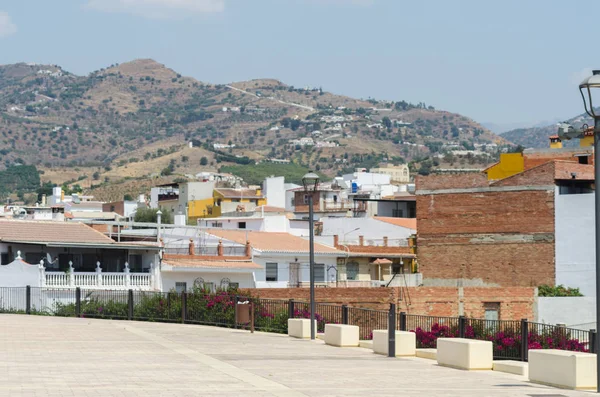 Velez Malaga Spanien August 2018 Dächer Und Fassaden Von Gebäuden — Stockfoto
