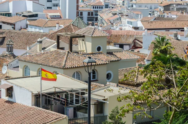 Velez Malaga España Agosto 2018 Techos Fachadas Edificios Una Ciudad —  Fotos de Stock