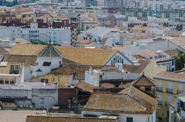 Velez Malaga España Agosto 2018 Techos Fachadas Edificios Una Ciudad —  Fotos de Stock