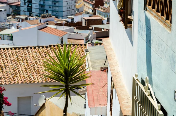 Velez Malaga España Agosto 2018 Calles Vacías Durante Una Siesta —  Fotos de Stock