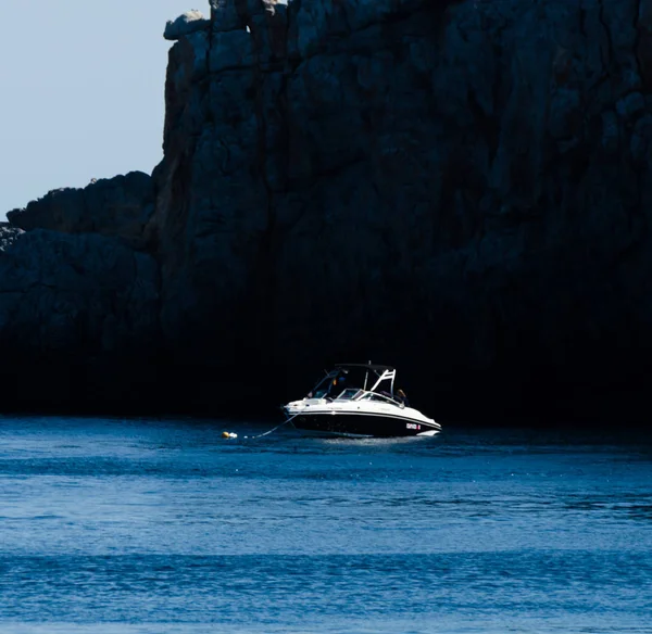 Herradura Spanien Mai 2018 Eine Wunderschöne Bucht Mit Menschen Auf — Stockfoto