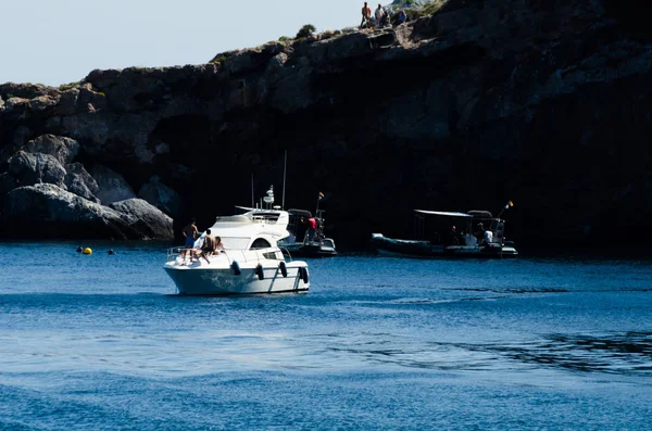 Herradura España Mayo 2018 Una Hermosa Bahía Con Gente Los —  Fotos de Stock