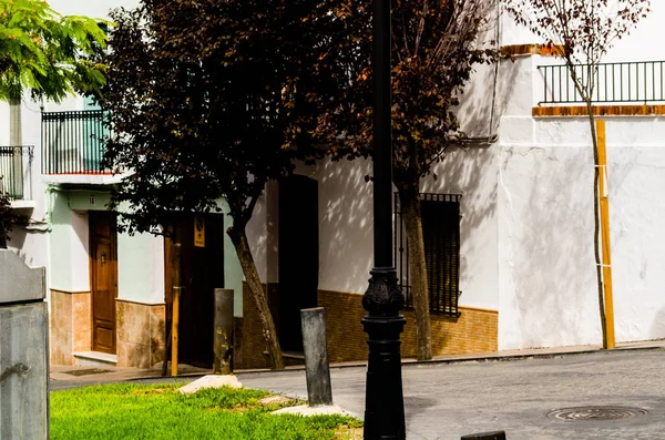 Baena España Septiembre 2018 Calles Vacías Españolas Pequeño Pueblo Junto — Foto de Stock