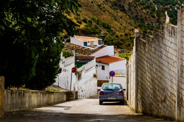 Baena Spain September 2018 Empty Spanish Streets Small Town Next — Stock Photo, Image