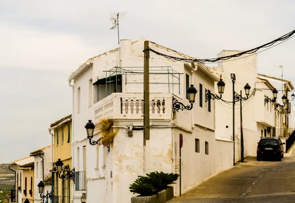 Baena España Septiembre 2018 Calles Vacías Españolas Pequeño Pueblo Junto — Foto de Stock