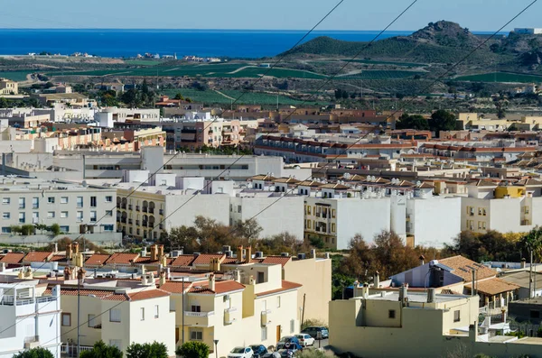 Vera España Enero 2019 Panorama Casco Antiguo Español Junto Almería — Foto de Stock