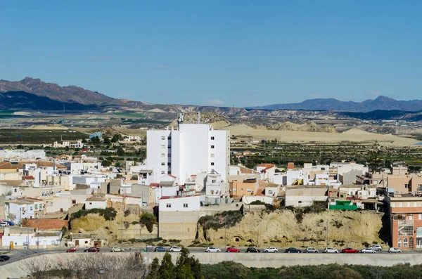 Vera España Enero 2019 Panorama Casco Antiguo Español Junto Almería — Foto de Stock