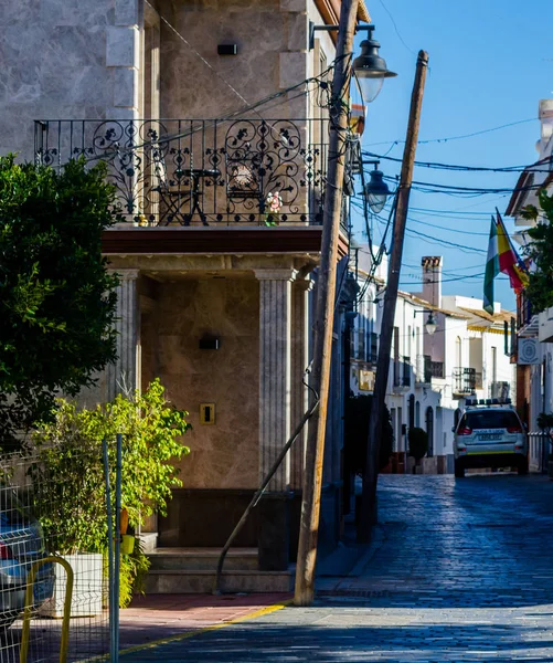 Antas Spain January 2019 Empty Spanish Streets Small Town Next — Stock Photo, Image